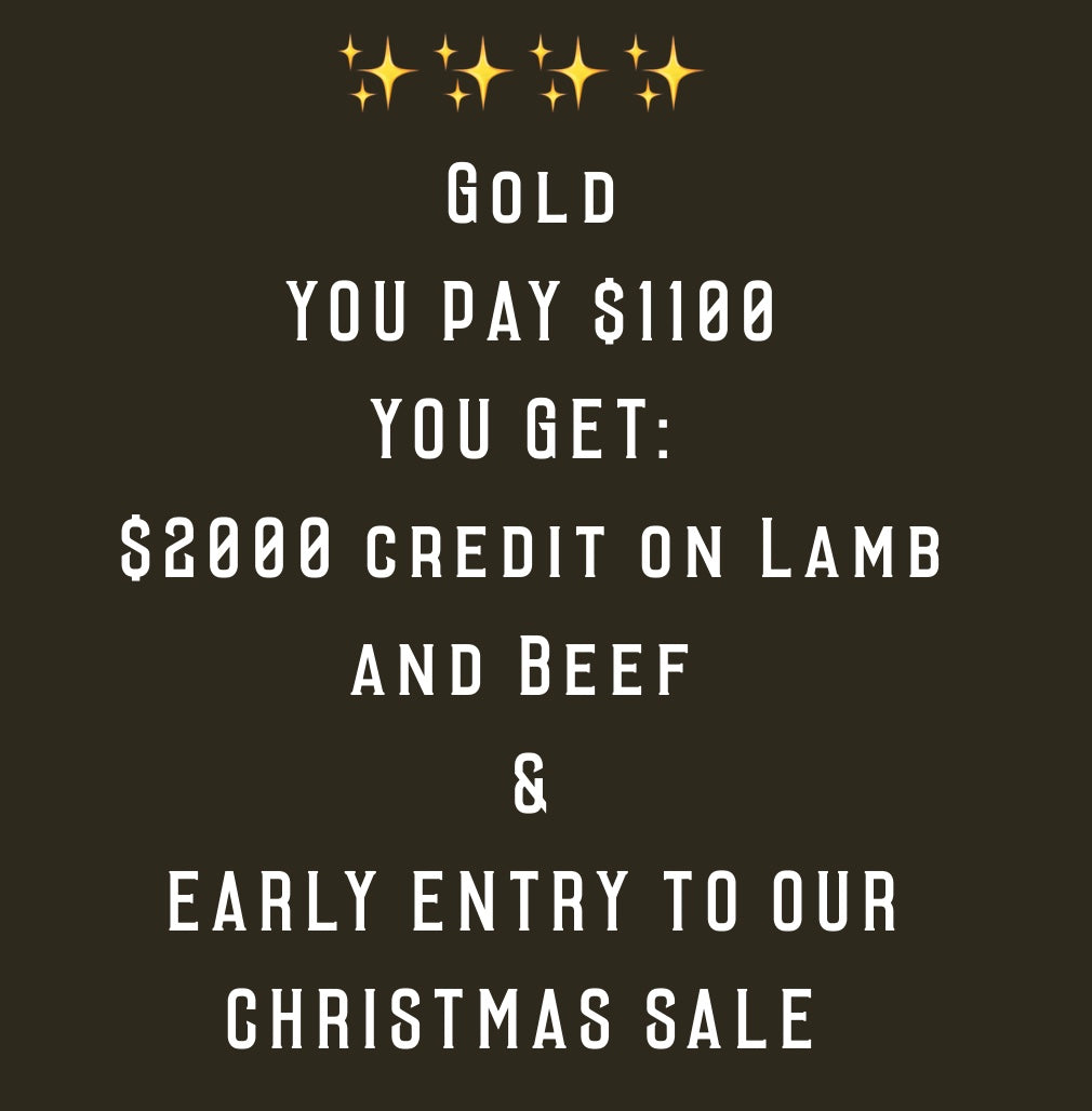 Annual Gold Membership