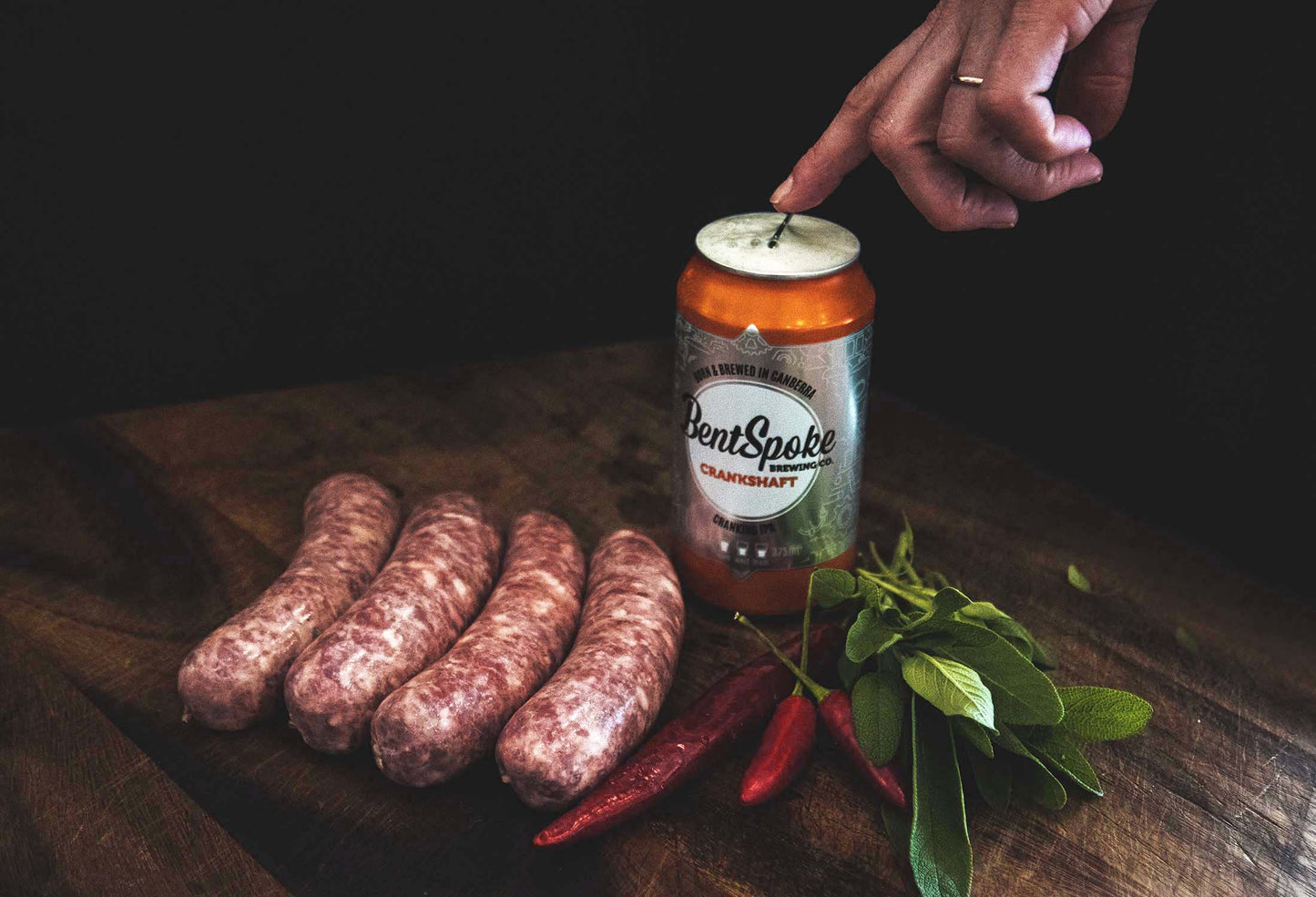 Aussie Beef & BentSpoke Beer Sausages
