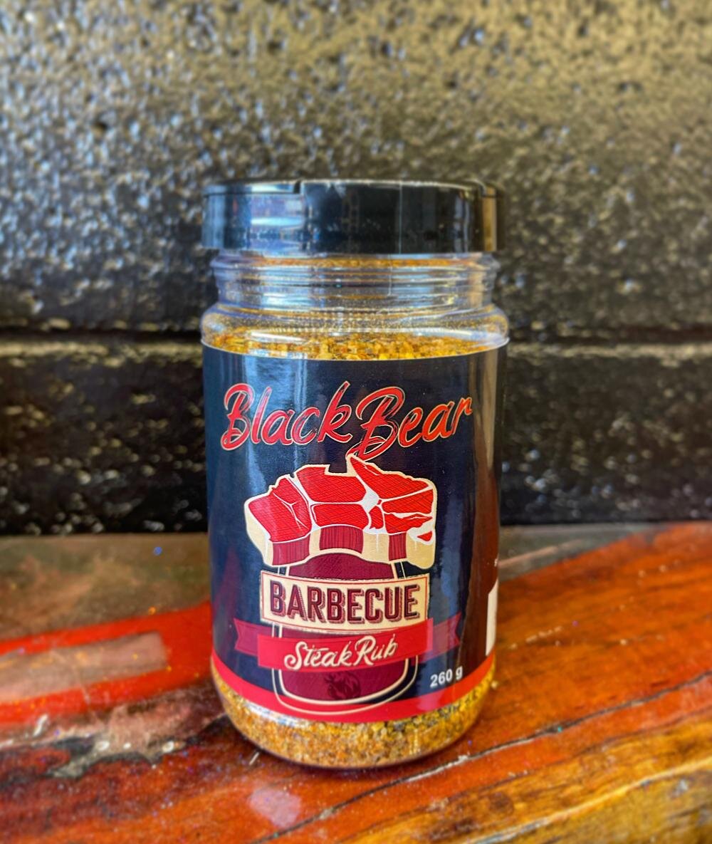 Black Bear BBQ Steak Rub 300G