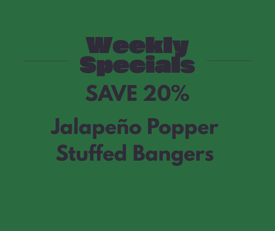Jalepeno Popper Stuffed Bangers